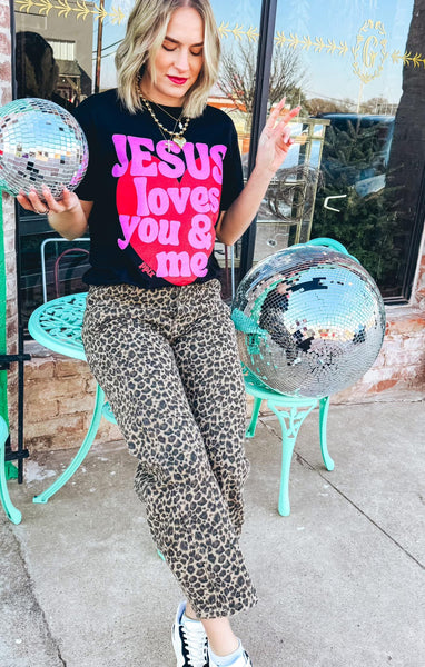 Jesus Loves You and Me Tee