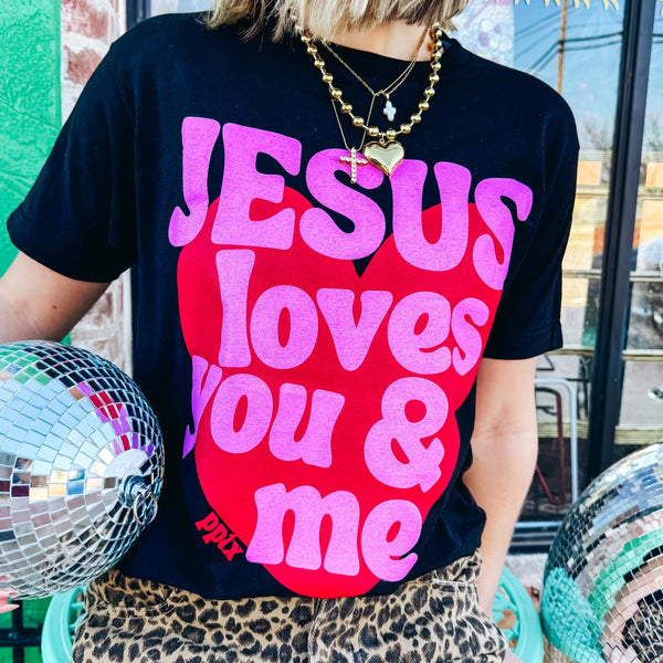 Jesus Loves You and Me Tee